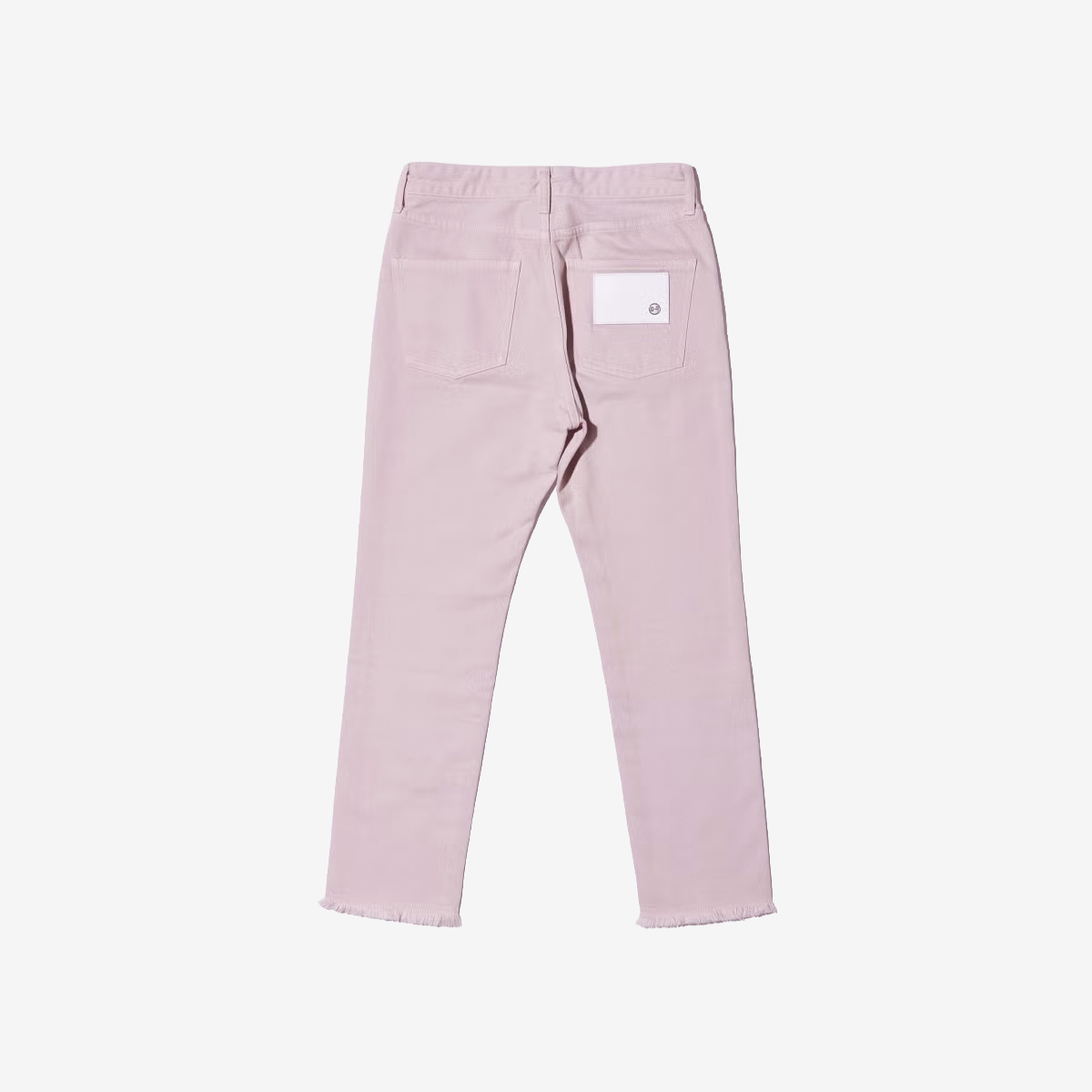 G-FRANCOのレディースジーンズ、COLOR DENIM（カラーデニム）Pink（ピンク）の背面からの全体図