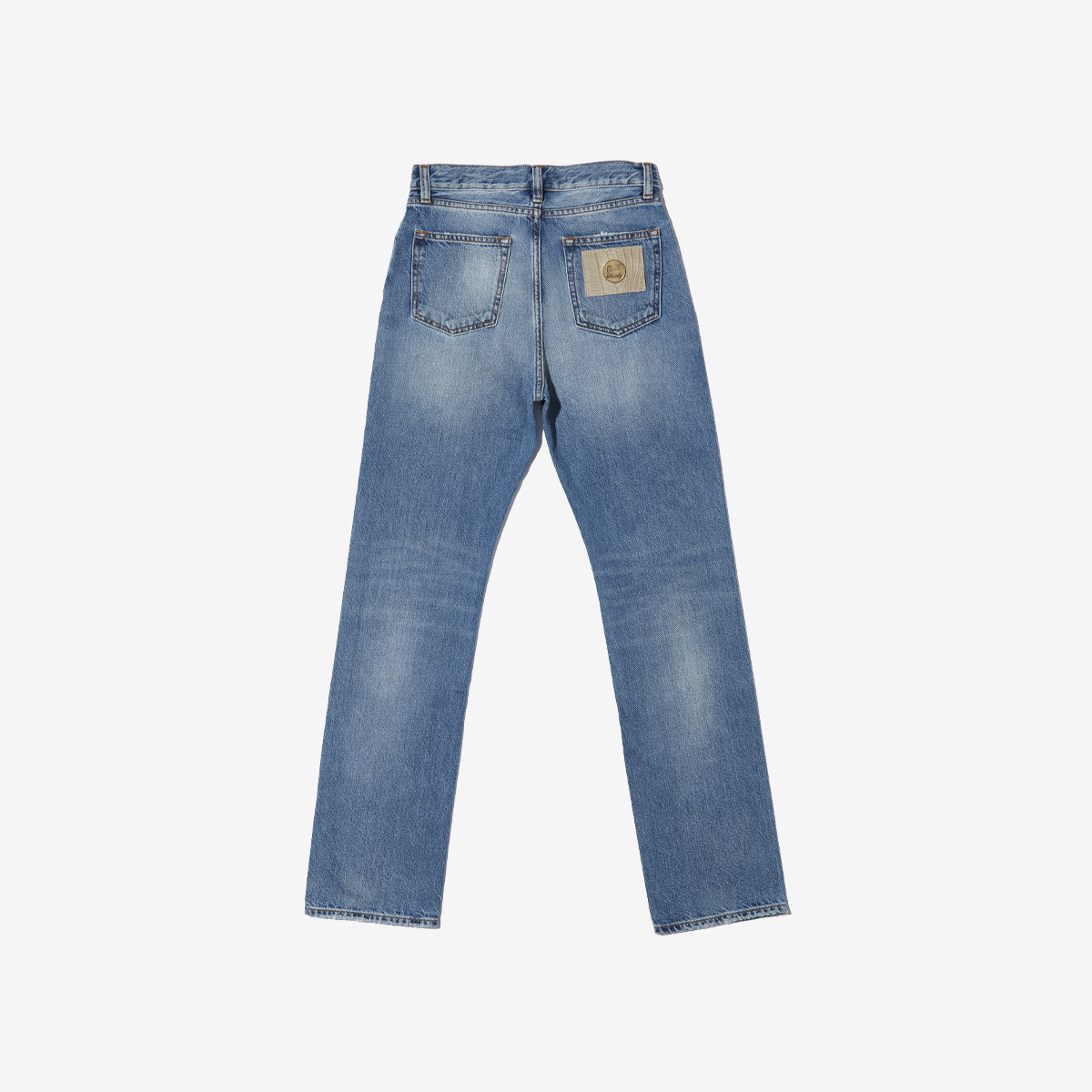 G-FRANCOのレディースジーンズ、VENERE（ヴェネレ）Light Blue（ライトブルー）の背面からの全体図