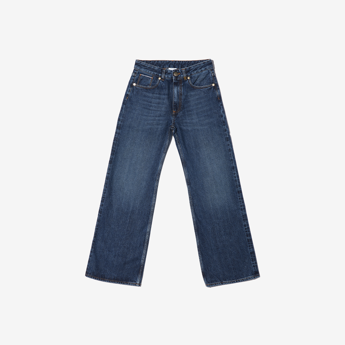 G-FRANCOのレディースジーンズ、ATHENA（アテナ）Indigo（インディゴ）の正面からの全体図