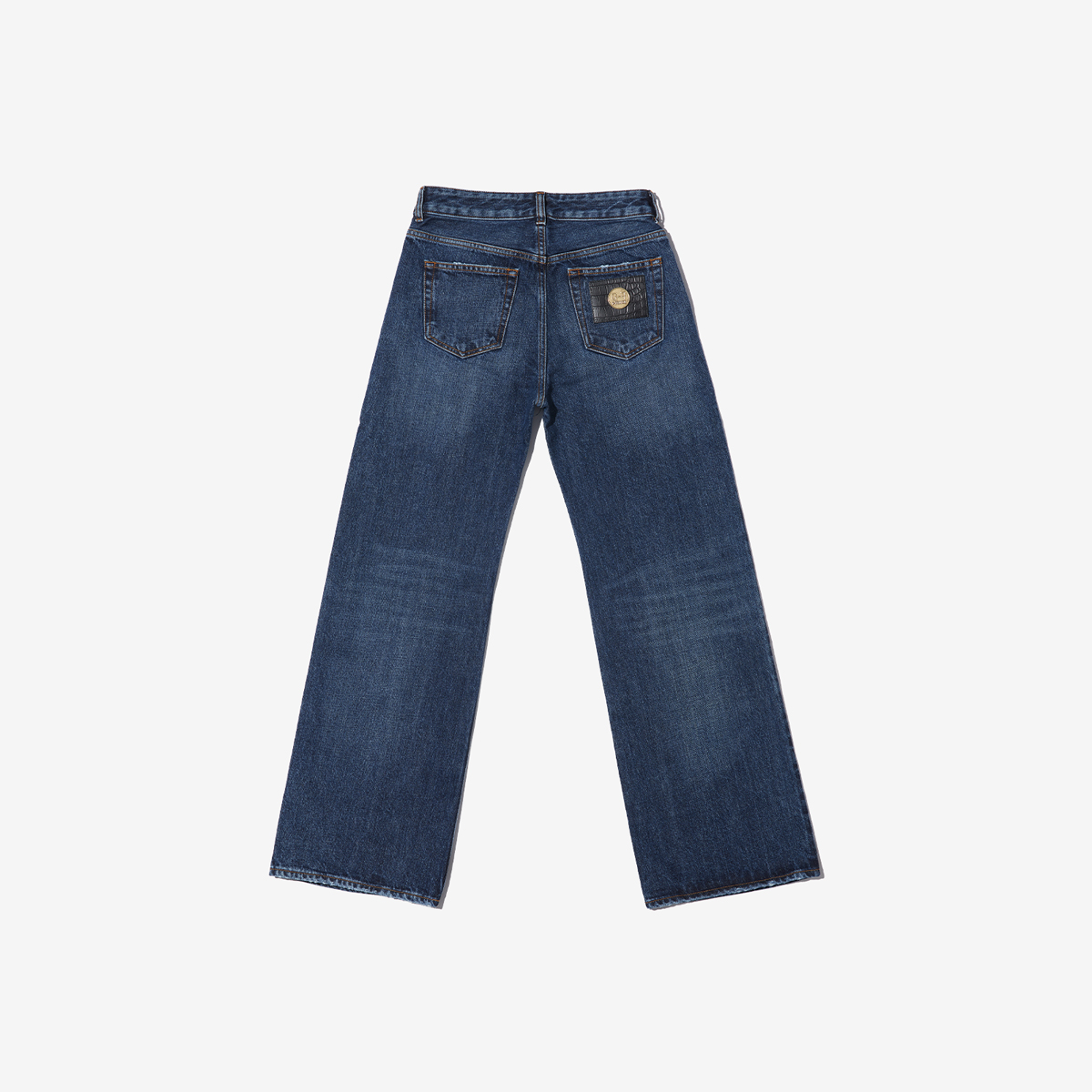 G-FRANCOのレディースジーンズ、ATHENA（アテナ）Indigo（インディゴ）の背面からの全体図