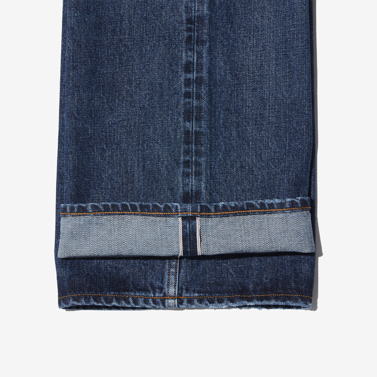 G-FRANCOのレディースジーンズ、ATHENA（アテナ）Indigo（インディゴ）の裾