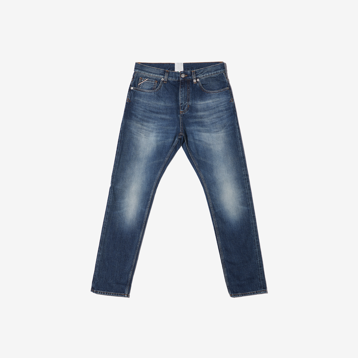 G-FRANCOのメンズジーンズ、GIOVE（ジョーべ）Capri Blue（カプリブルー）の正面からの全体図