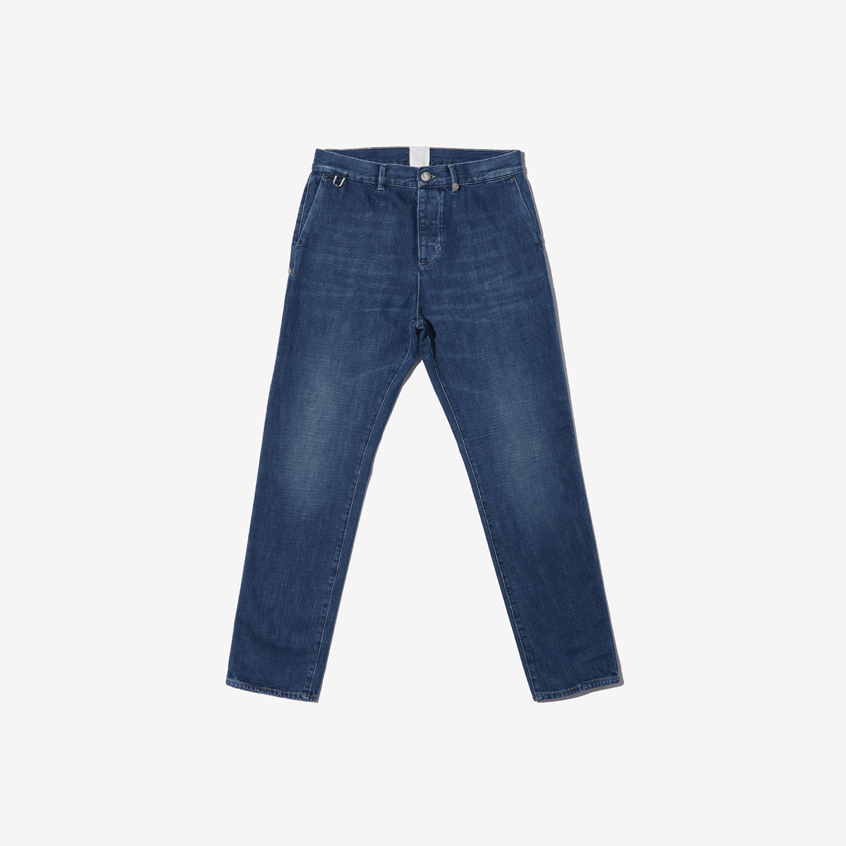 G-FRANCOのメンズジーンズ、MARTE（マルテ）Panarea Blue（パナレアブルー）の正面からの全体図