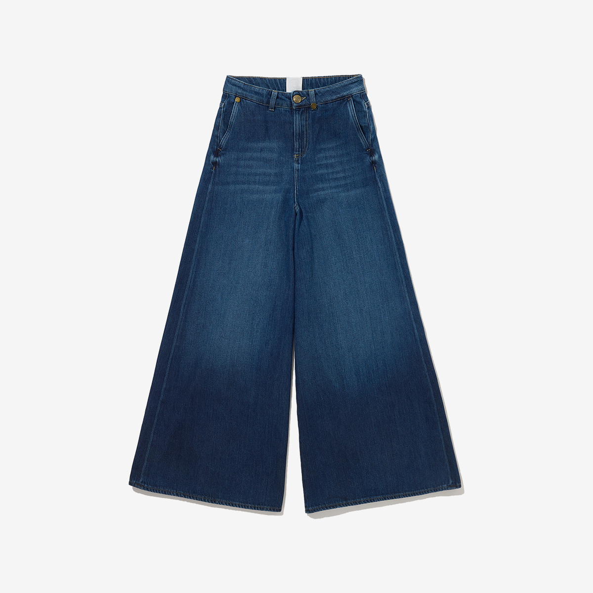 G-FRANCOのレディースジーンズ、EBE（エベ）Padova Blue（パドヴァブルー）の正面からの全体図