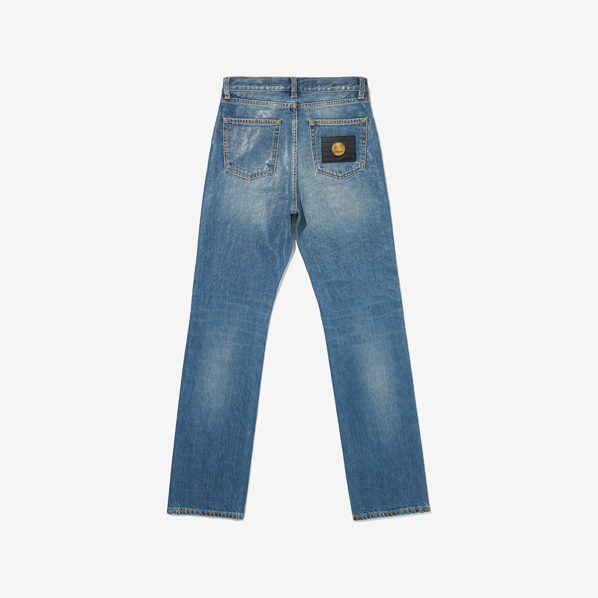 G-FRANCOのレディースジーンズ、VENERE（ヴェネレ）Florence Blue（フィレンツェブルー）の背面からの全体図