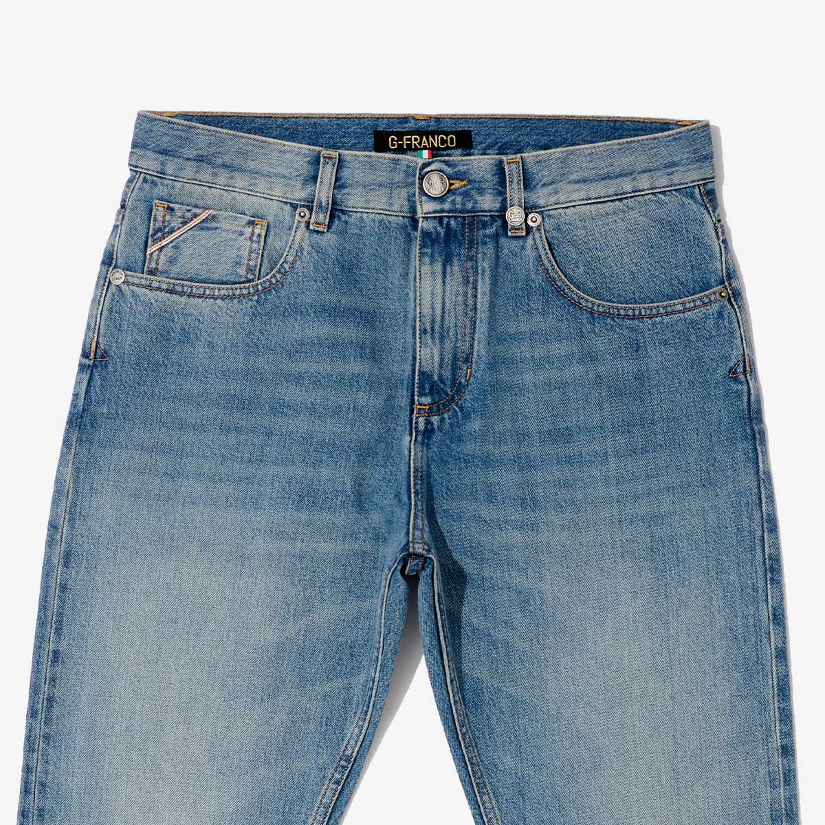 G-FRANCOのメンズデニムGIOVEジョーべの正面アップの画像