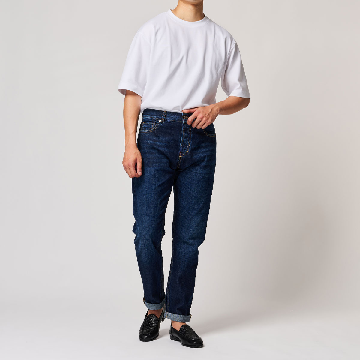 G-FRANCOのメンズデニムBACCOバッコの後からの画像