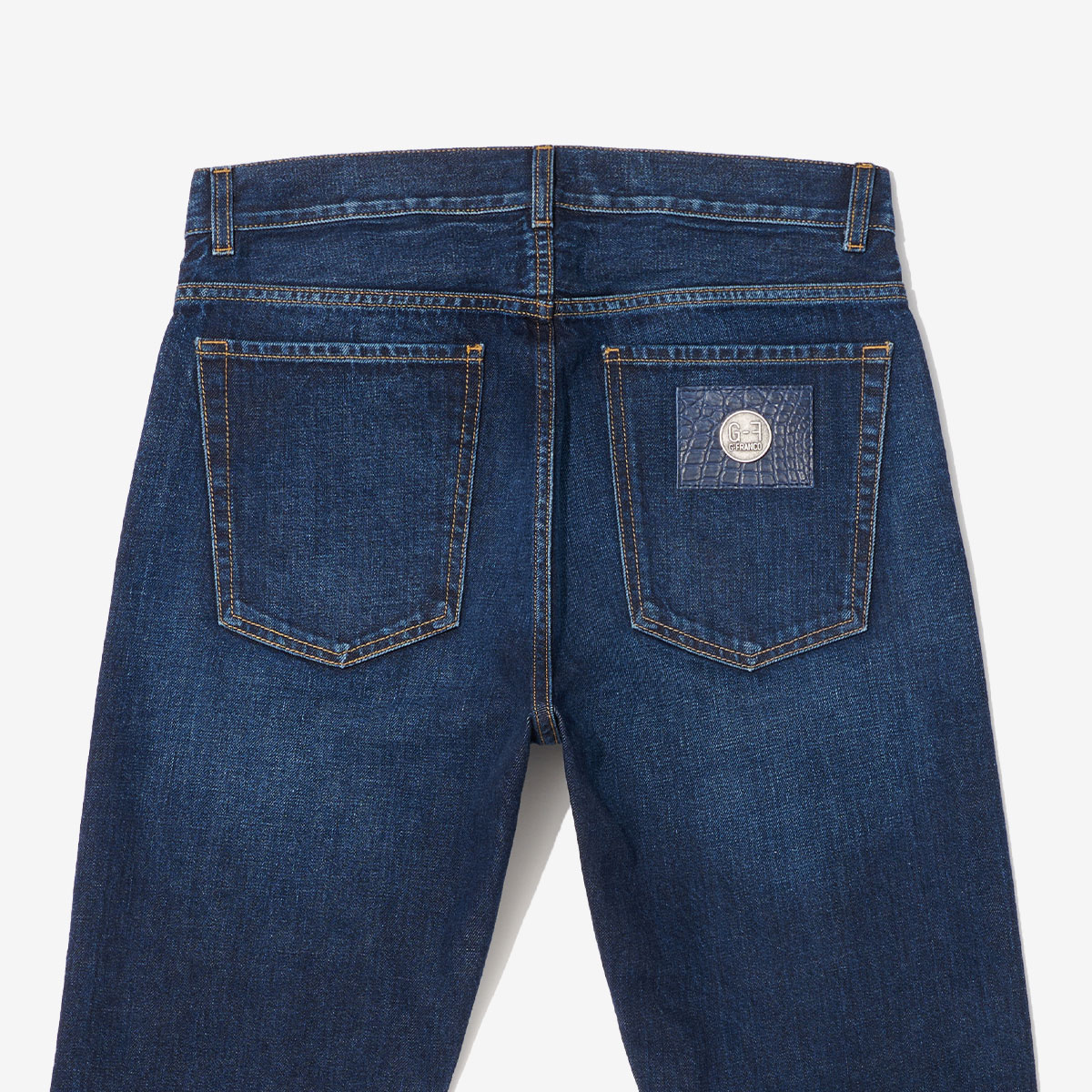 G-FRANCOのメンズデニムBACCOバッコの後アップの画像