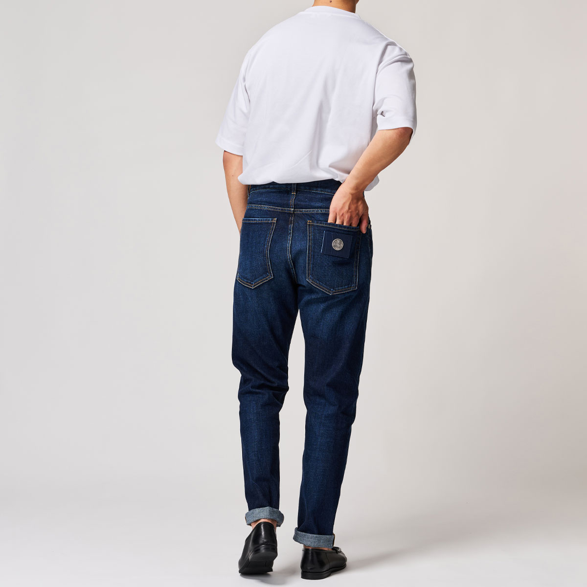 G-FRANCOのメンズデニムBACCOバッコの後アップの画像
