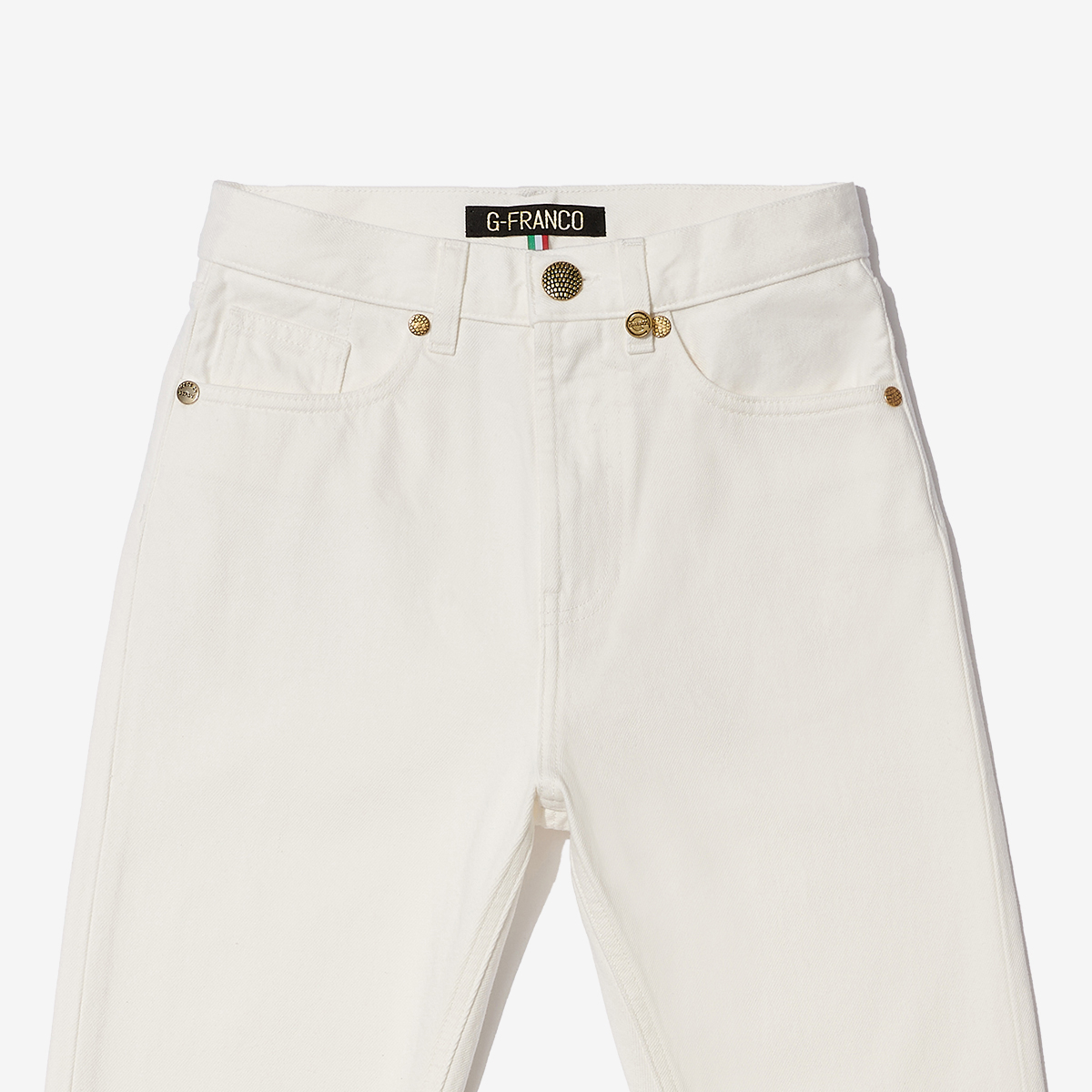 G-FRANCOのウィメンズデニムVENEREベネレの正面アップの画像