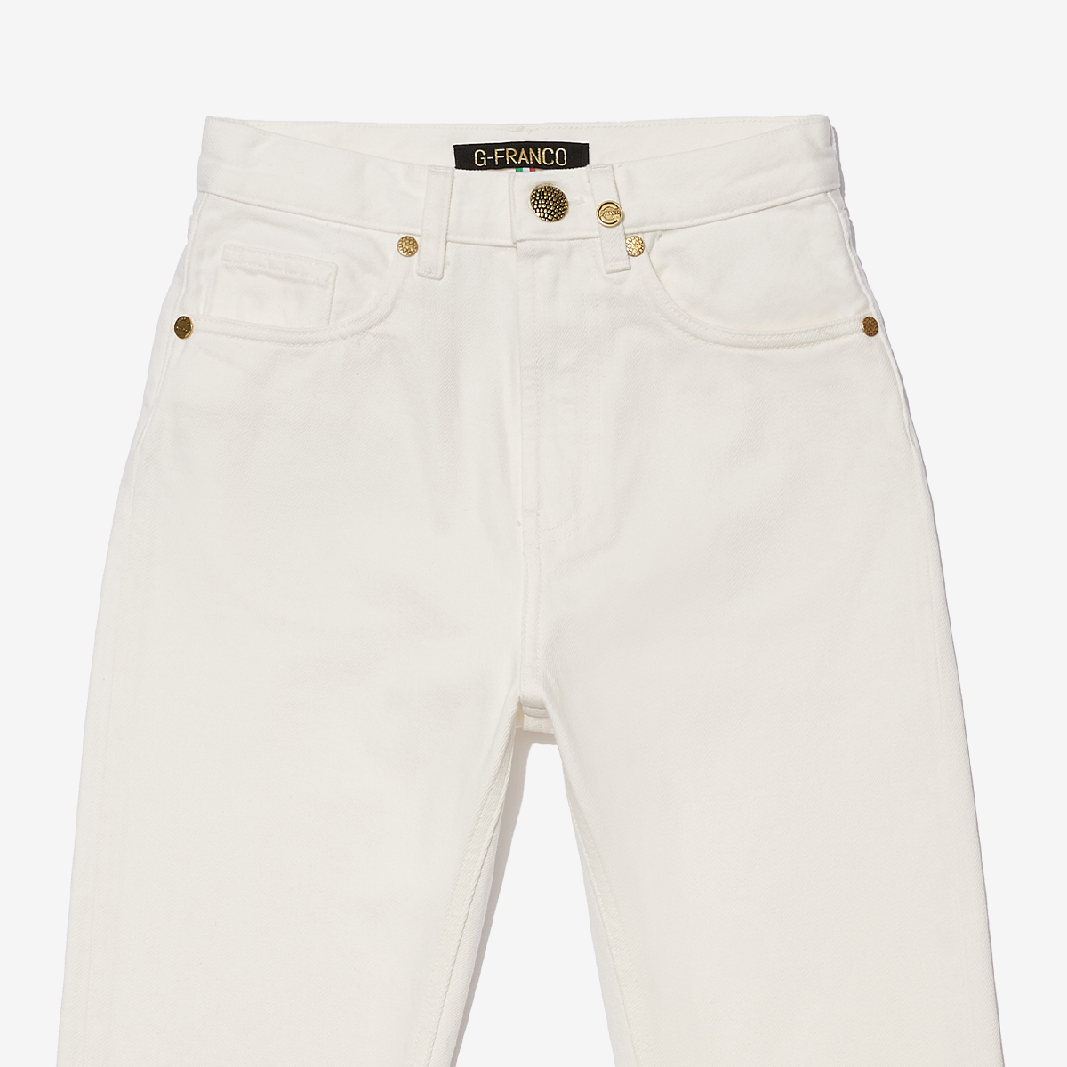 G-FRANCOのウィメンズデニムVENEREベネレの正面アップの画像