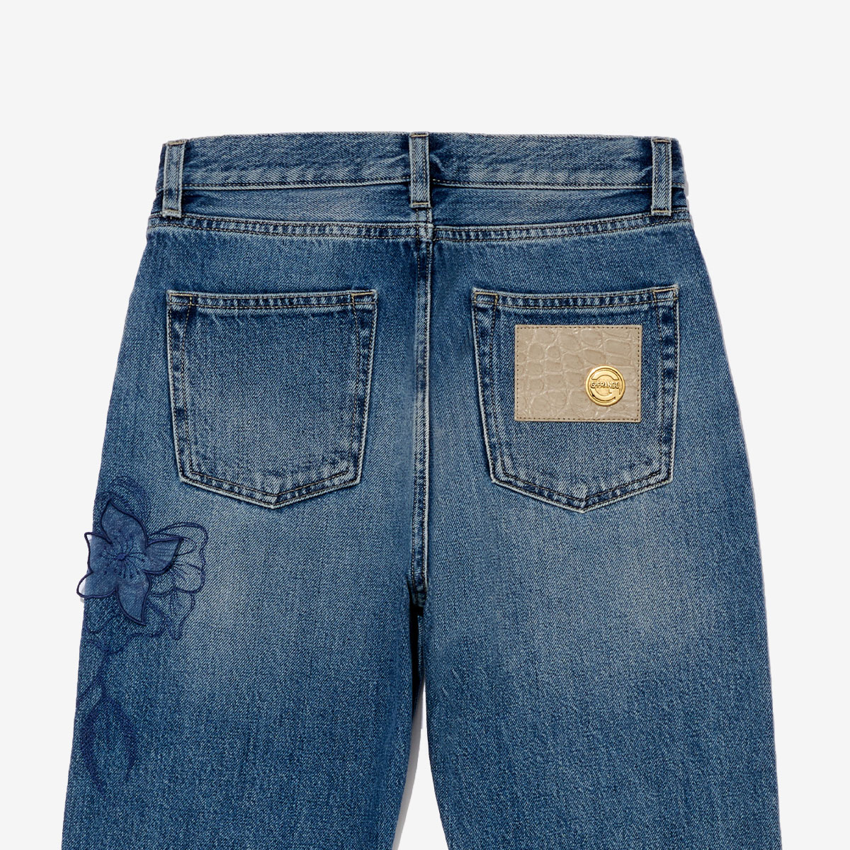 G-FRANCOのウィメンズデニムVENEREベネレの後アップの画像