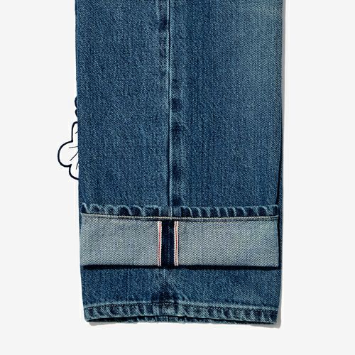 G-FRANCOのウィメンズデニムVENEREベネレの裾の画像