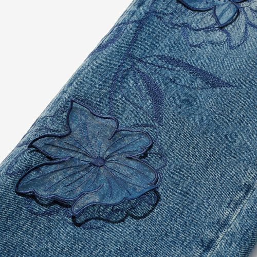 G-FRANCOのウィメンズデニムVENEREベネレの飾り刺繍の画像