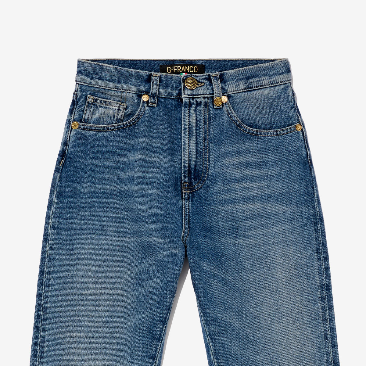 G-FRANCOのウィメンズデニムVENEREベネレの正面アップの画像