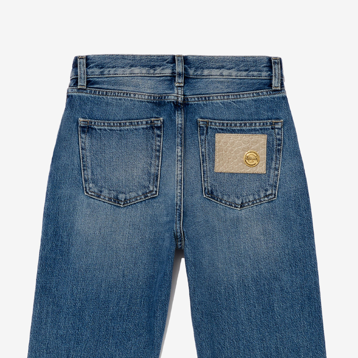 G-FRANCOのウィメンズデニムVENEREベネレの後アップからの画像