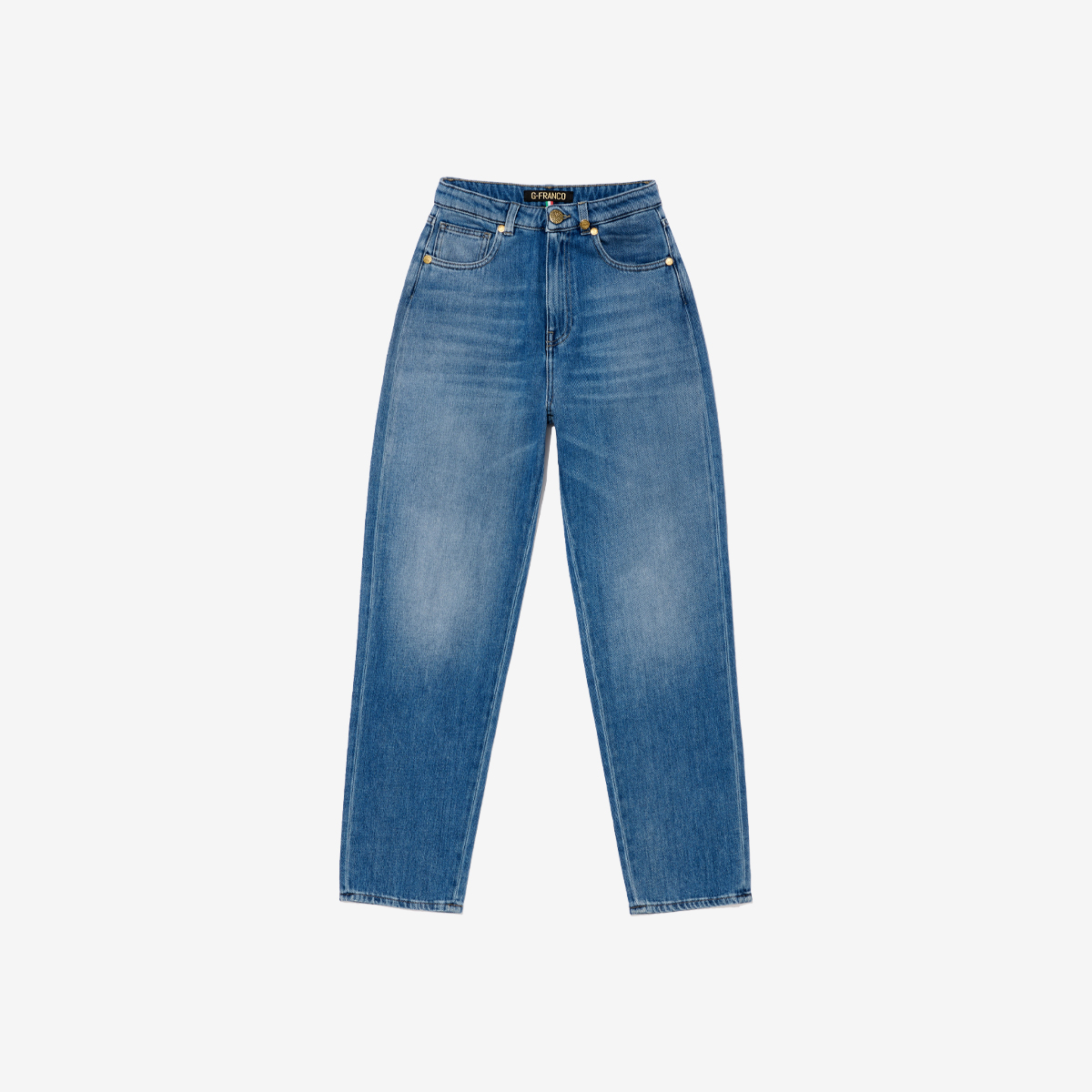 ☆超美品☆Giannio Franco ITALY コットン100% レディース デニム ジーンズ ※後ろポケットの刺繍が可愛い ☆超美品☆Giannio Franco ITALY コットン100% レディース デニム