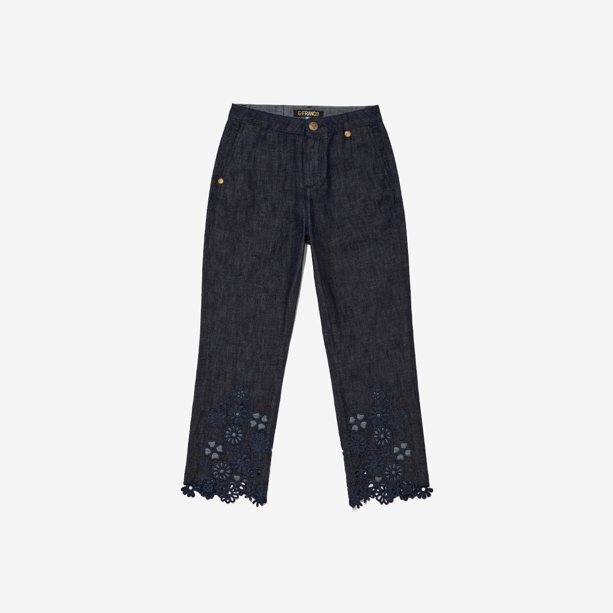 G-FRANCOのウィメンズデニムFELICITASフェリシタスの正面からの画像