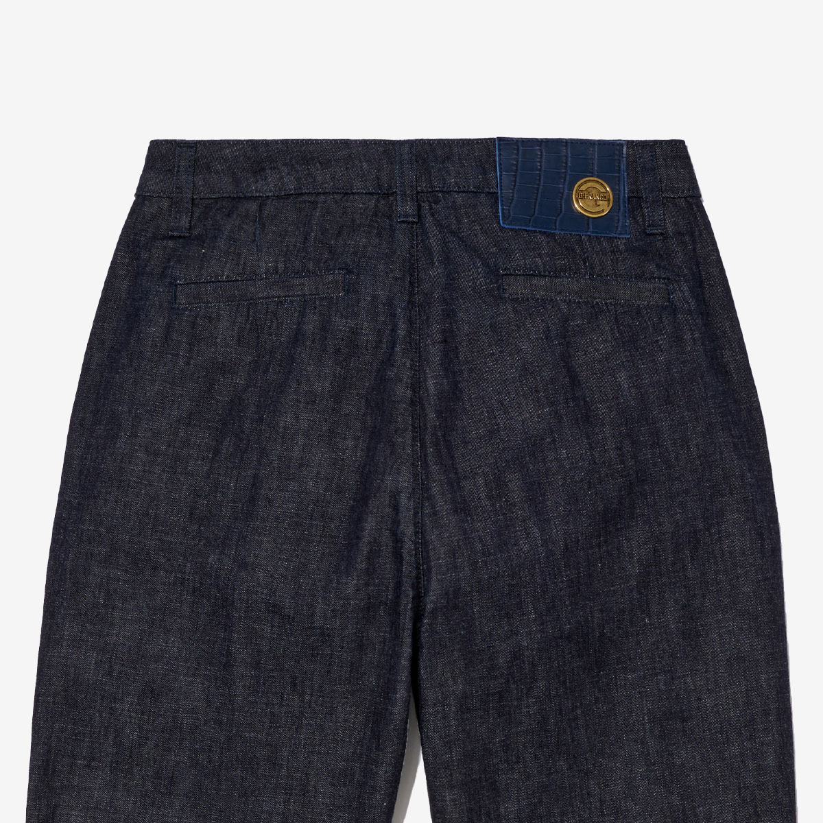 G-FRANCOのウィメンズデニムFELICITASフェリシタスの後アップの画像