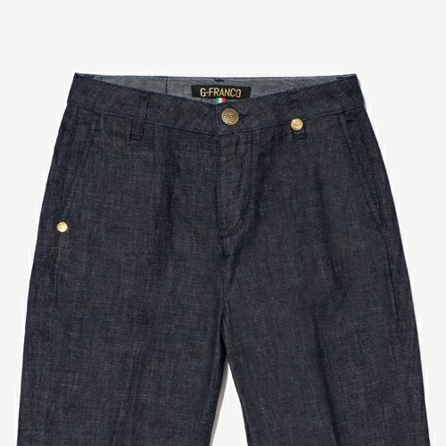 G-FRANCOのウィメンズデニムFELICITASフェリシタスの正面アップの画像