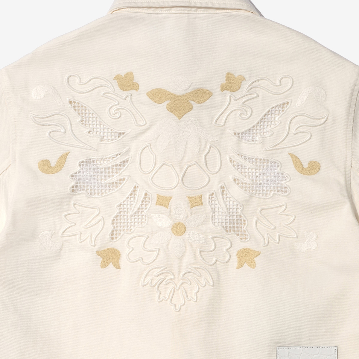 G-FRANCI ウィメンズデニムジャケット。後アップの画像