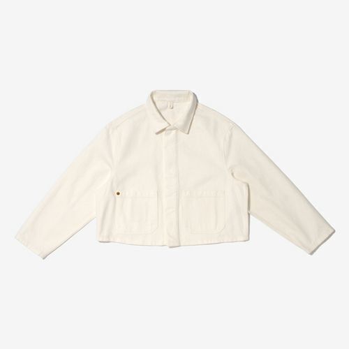 G-FRANCI ウィメンズデニムジャケット。正面からの画像